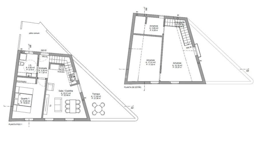 Apartamento T2 para Venda em Covilhã e Canhoso Foto 4