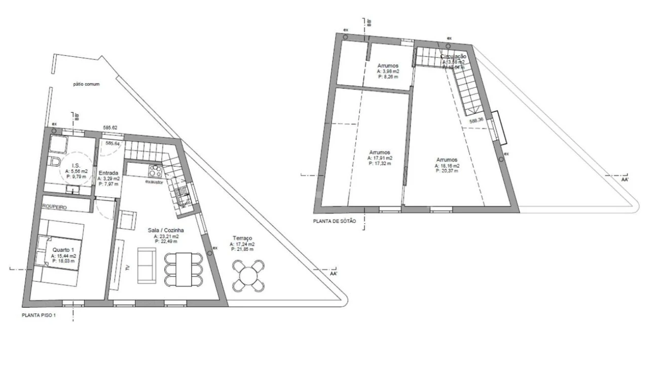 Apartamento T2 para Venda em Covilhã e Canhoso Foto 4