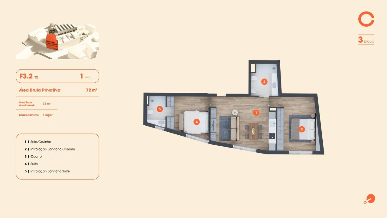 Apartamento T2 para Venda em Lordelo do Ouro e Massarelos Foto 9