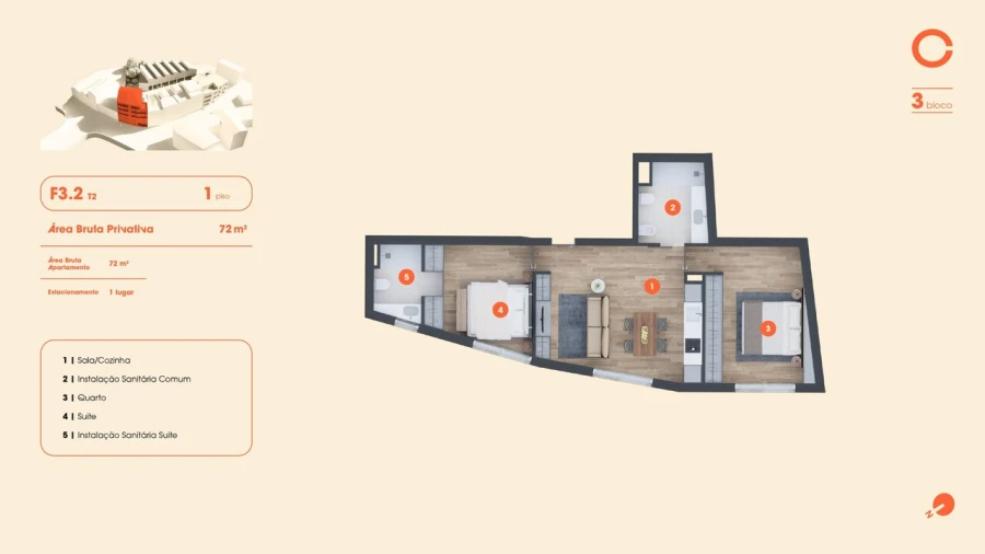 Apartamento T2 para Venda em Lordelo do Ouro e Massarelos Foto 9