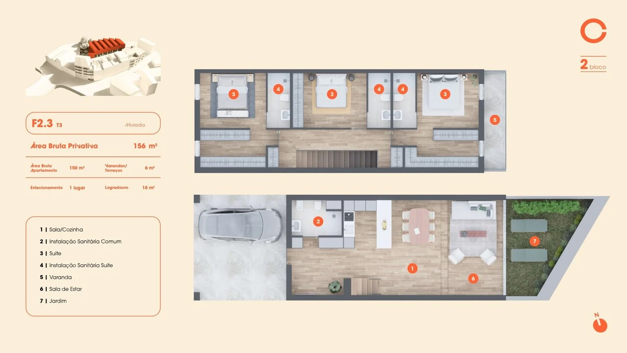 Moradia T3 para Venda em Lordelo do Ouro e Massarelos Foto 7