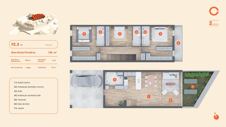 Moradia T3 para Venda em Lordelo do Ouro e Massarelos Foto 7