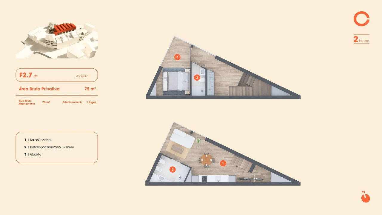 Moradia T1 para Venda em Lordelo do Ouro e Massarelos Foto 7