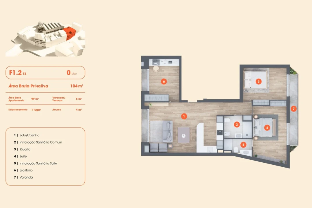 Apartamento T3 para Venda em Lordelo do Ouro e Massarelos Foto 9