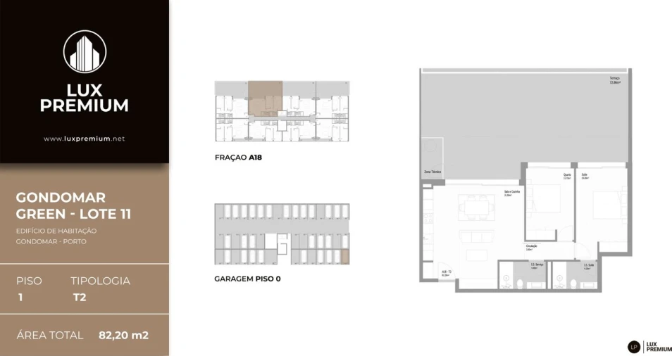 Apartamento T2 para Venda em Fânzeres e São Pedro da Cova Foto 11