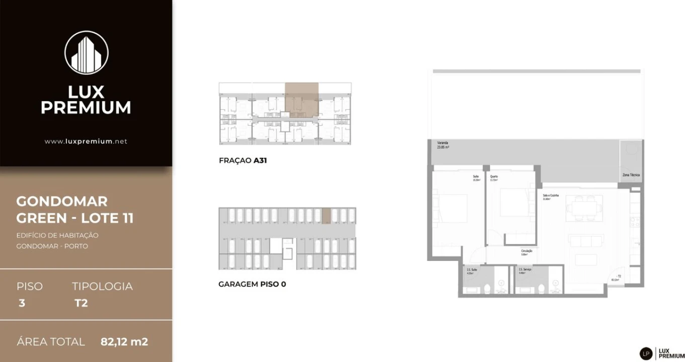 Apartamento T2 para Venda em Fânzeres e São Pedro da Cova Foto 11