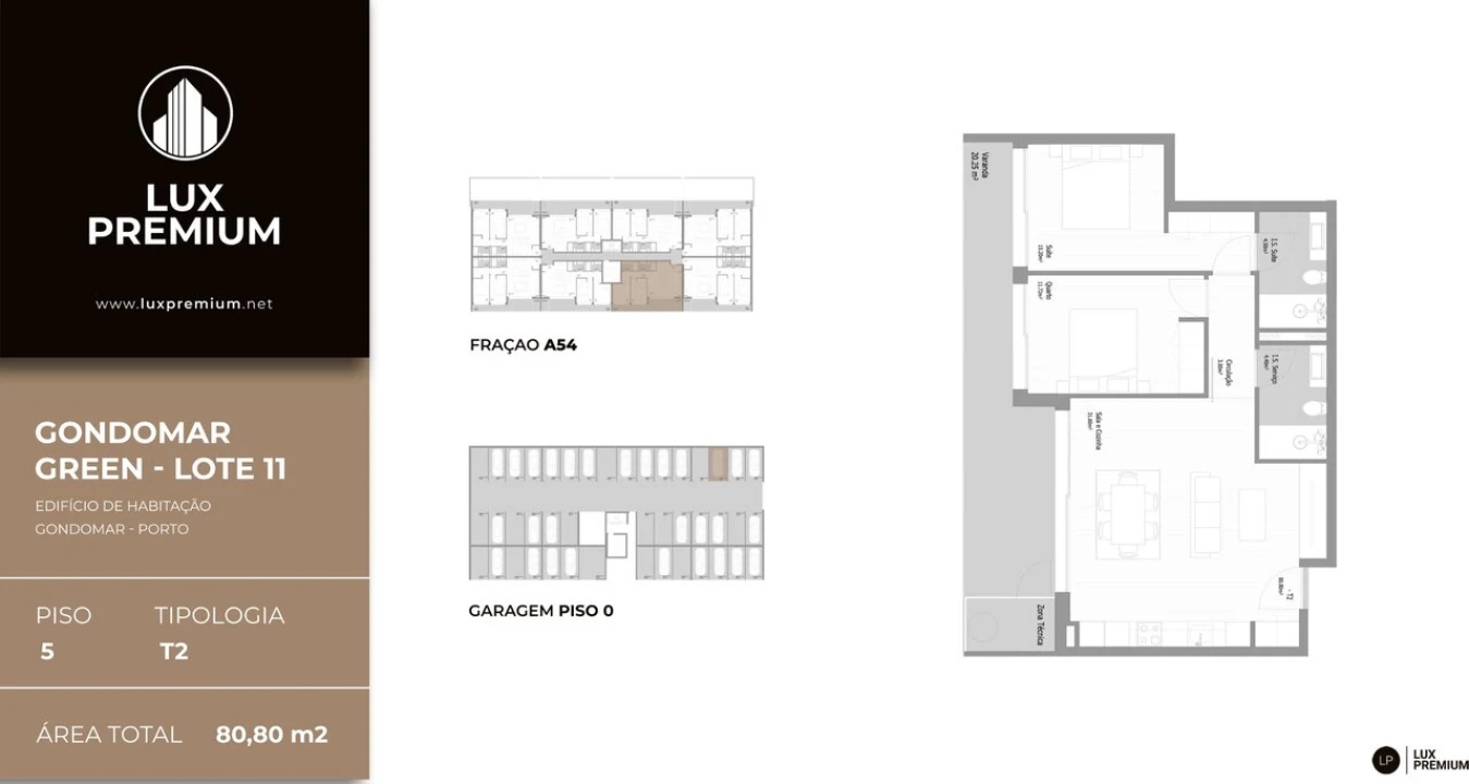 Apartamento T2 para Venda em Fânzeres e São Pedro da Cova Foto 10