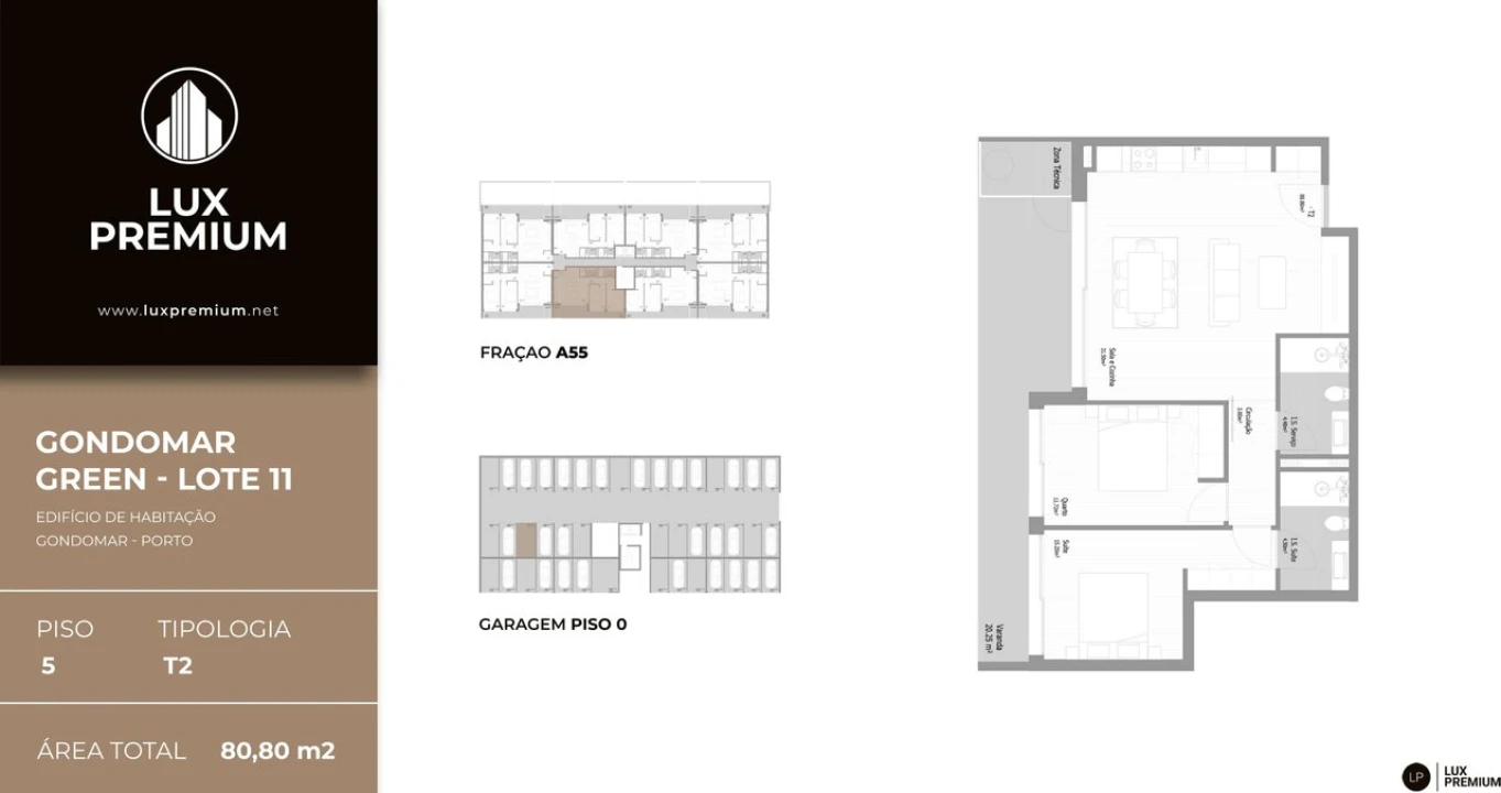 Apartamento T2 para Venda em Fânzeres e São Pedro da Cova Foto 11