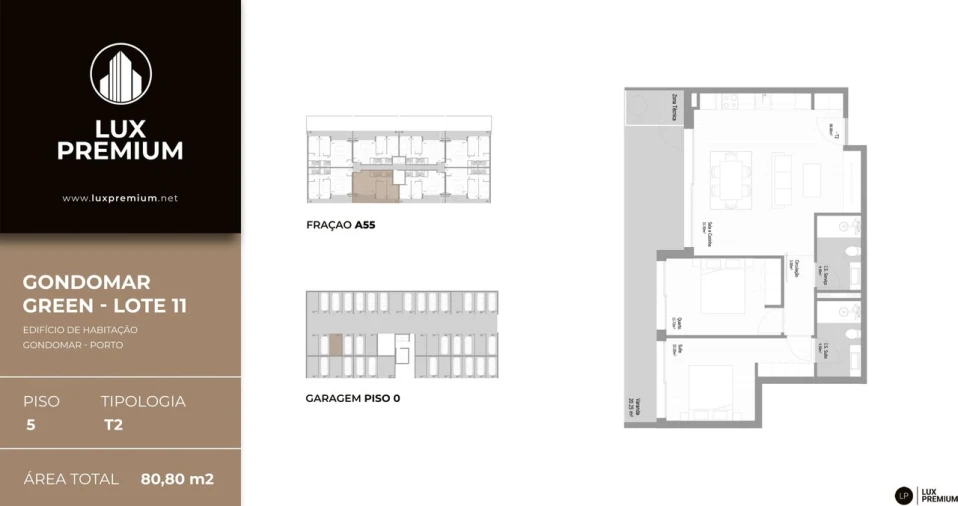 Apartamento T2 para Venda em Fânzeres e São Pedro da Cova Foto 11