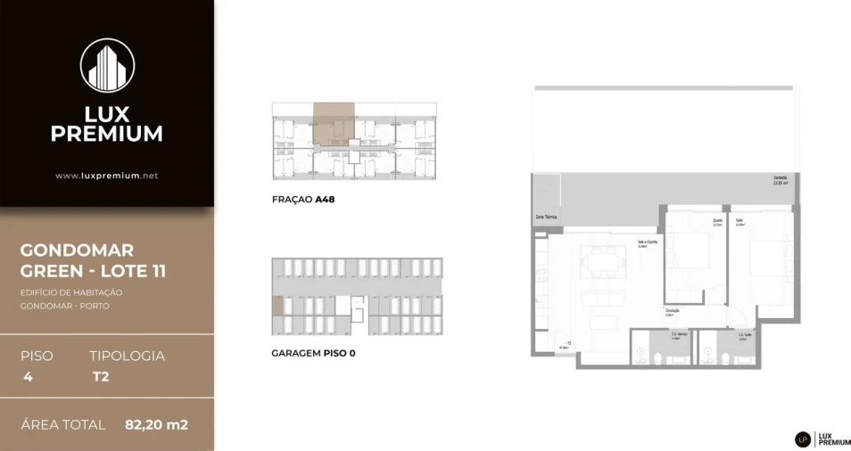 Apartamento T2 para Venda em Fânzeres e São Pedro da Cova Foto 11