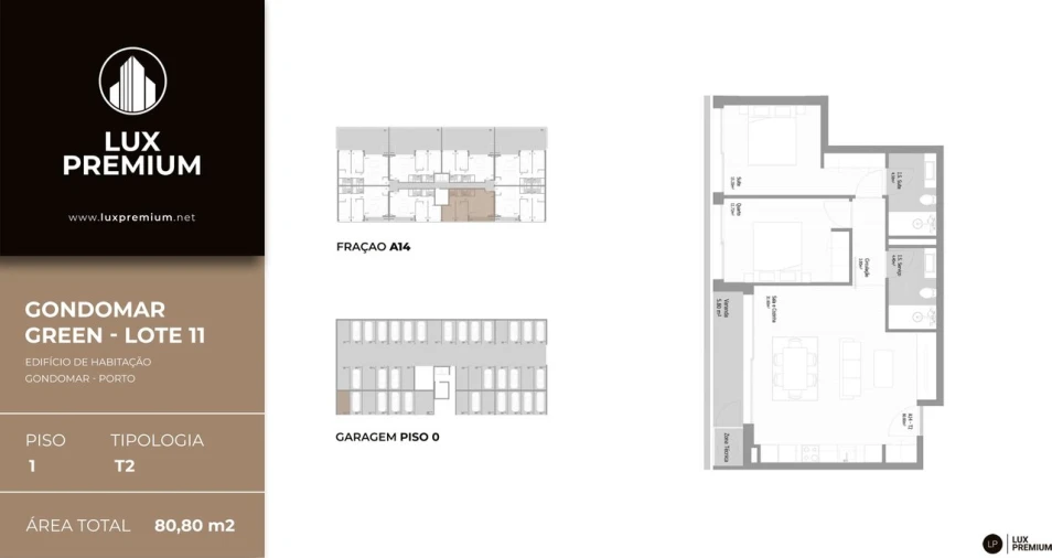 Apartamento T2 para Venda em Fânzeres e São Pedro da Cova Foto 11