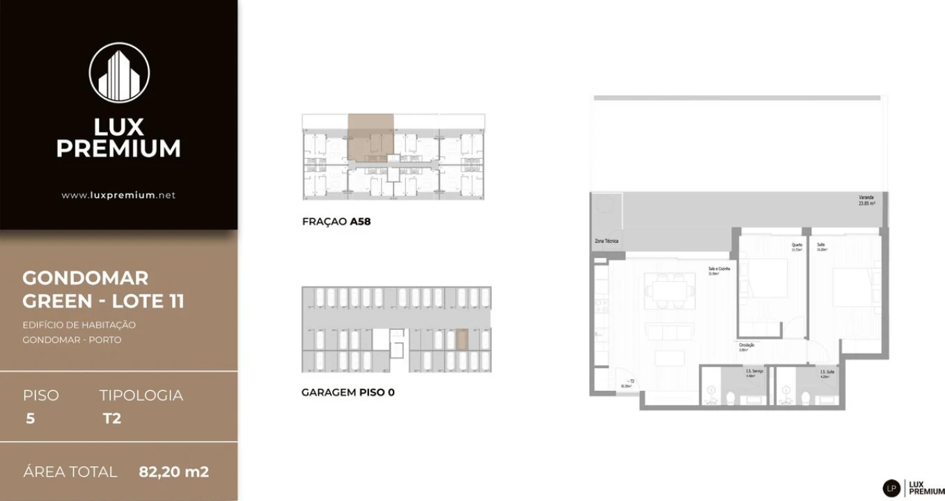 Apartamento T2 para Venda em Fânzeres e São Pedro da Cova Foto 11
