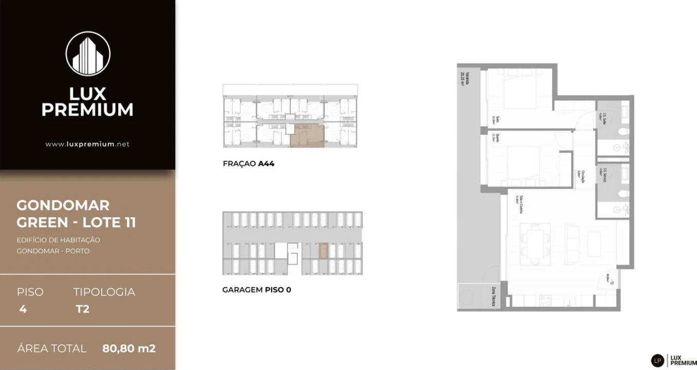 Apartamento T2 para Venda em Fânzeres e São Pedro da Cova Foto 11