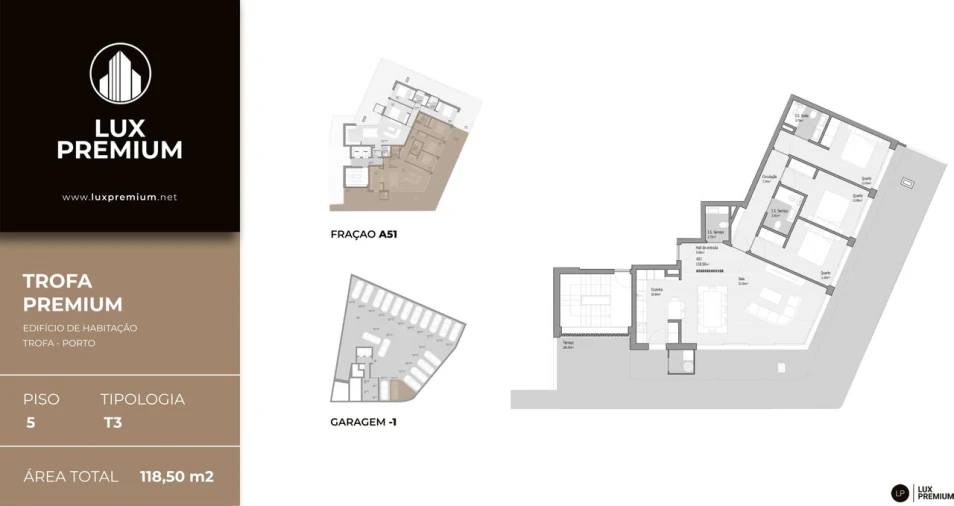Apartamento T3 para Venda em Bougado (São Martinho e Santiago) Foto 13
