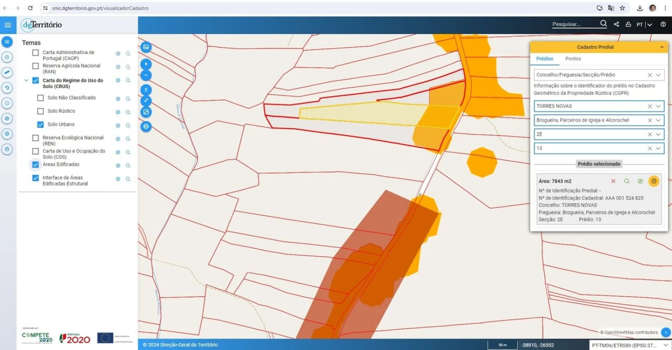 Terreno para Venda em Brogueira, Parceiros de Igreja e Alcorochel Foto 2