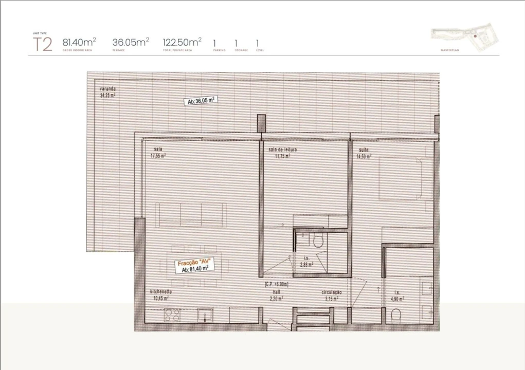 Apartamento T2 para Venda em Lagoa e Carvoeiro Foto 24