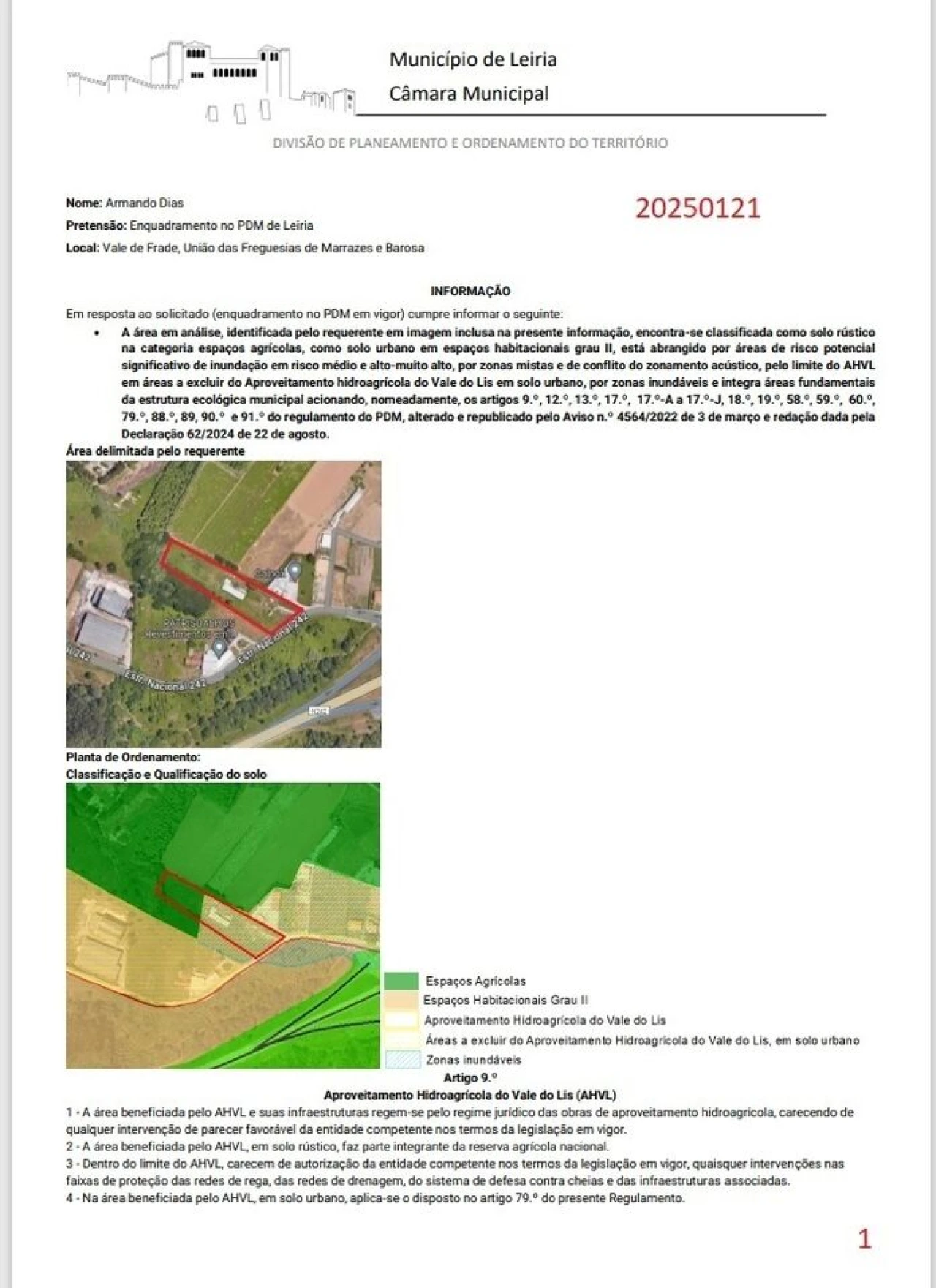 Terreno para Venda em Marrazes e Barosa Foto 17