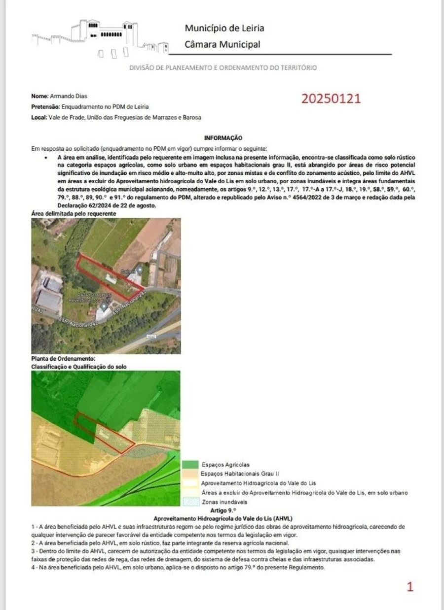 Terreno para Venda em Marrazes e Barosa Foto 17