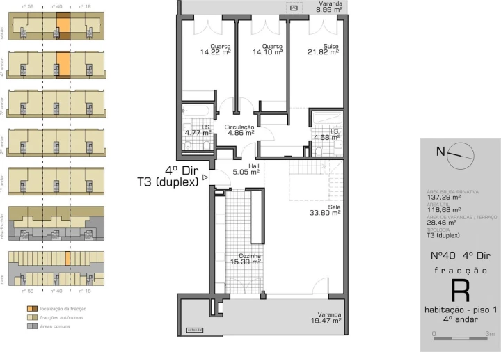 Apartamento T3 para Venda em Montijo e Afonsoeiro Foto 15