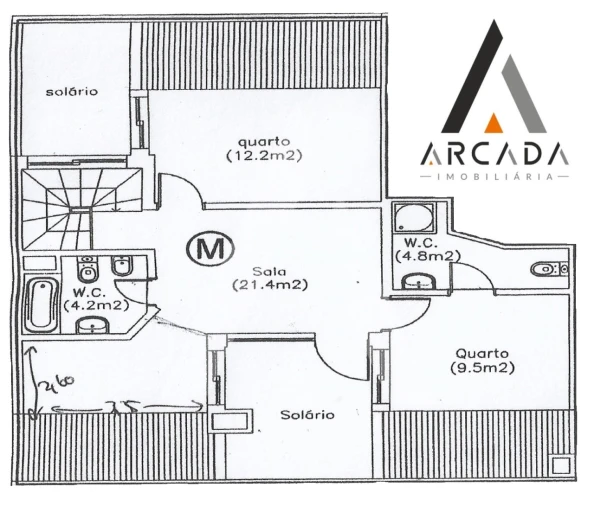 Apartamento T3 para Arrendamento em Glória e Vera Cruz Foto 21