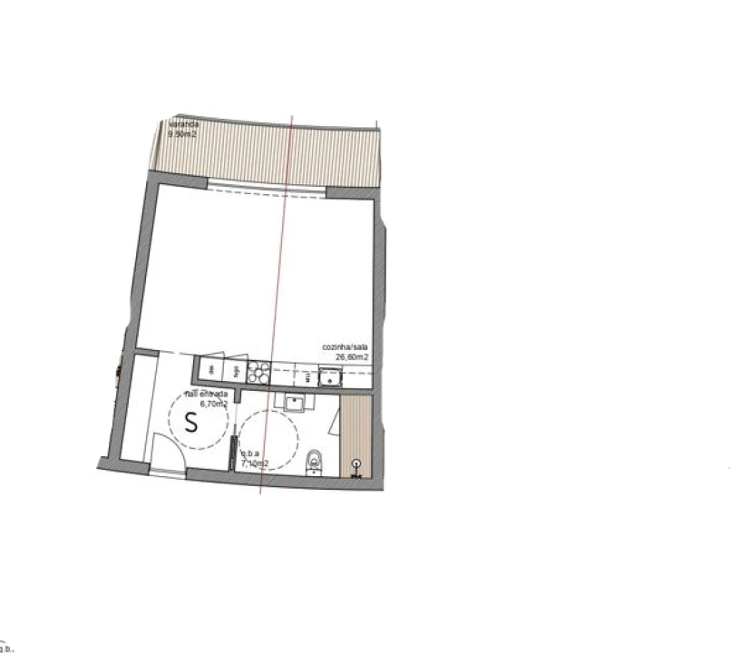 Apartamento T0 para Venda em São João de Ver Foto 18