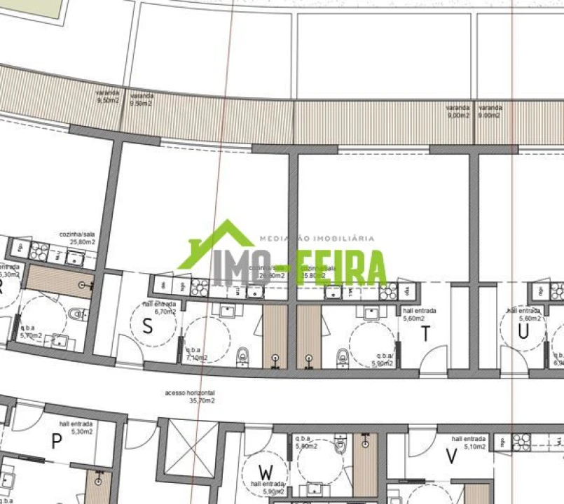 Apartamento T0 para Venda em São João de Ver Foto 10