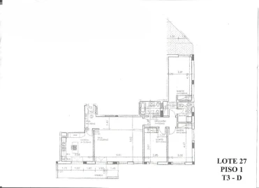 Apartamento T3 para Venda em Mina de Água