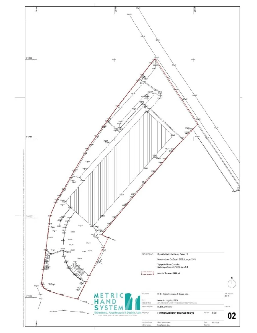 Armazém para Arrendamento em Oliveira do Mondego e Travanca do Mondego Planta 2