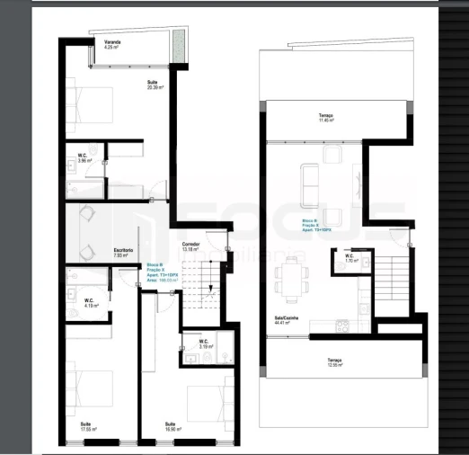 Apartamento T3 para Venda em Esgueira Foto 3