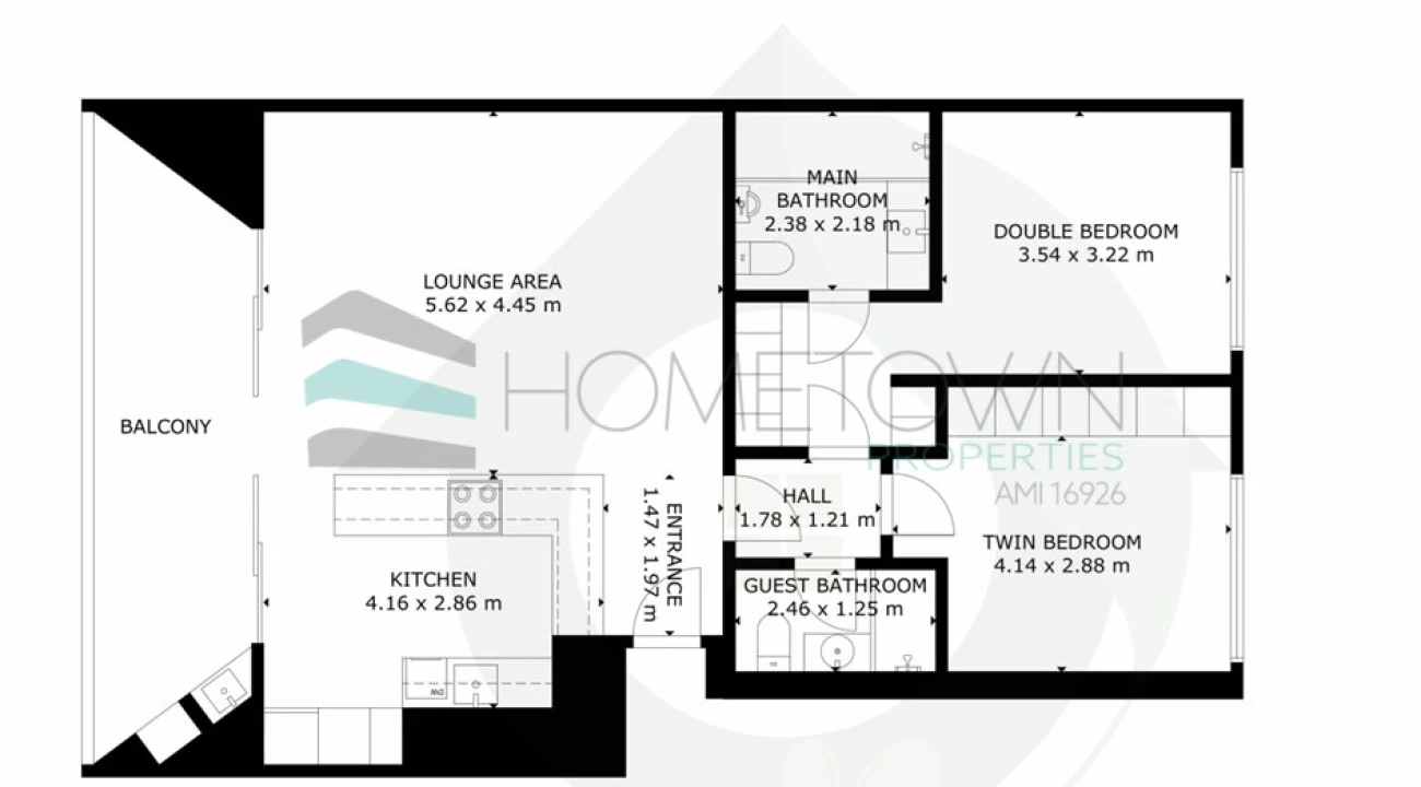 Apartamento T2 para Venda em Quarteira Foto 32