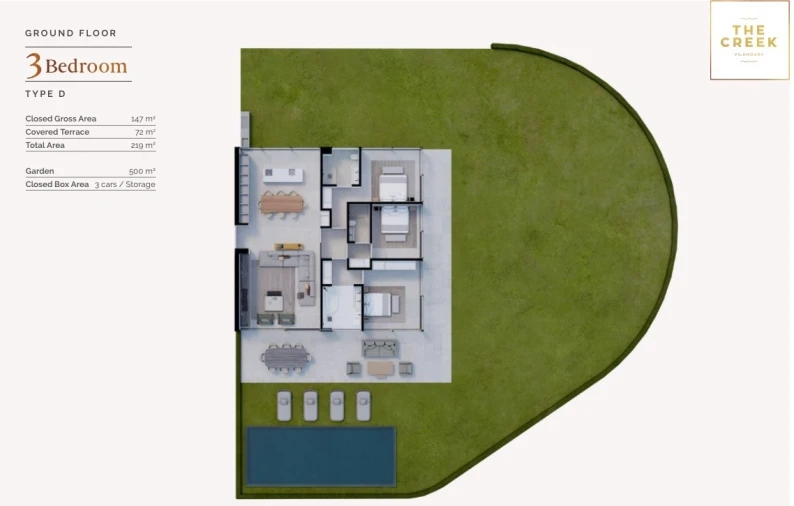 Apartamento T3 para Venda em Quarteira Planta 1