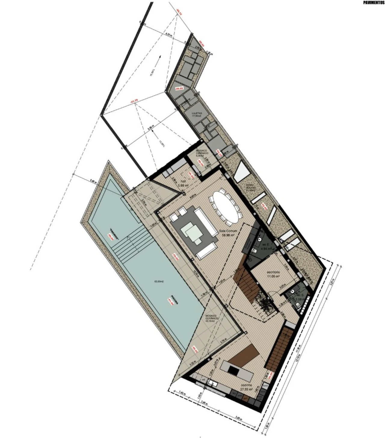 Moradia T4 para Venda em Colares Planta 2