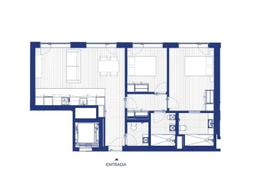 Apartamento T4 para Venda em Campanhã