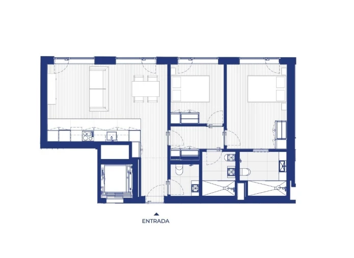 Apartamento T4 para Venda em Campanhã Planta 1