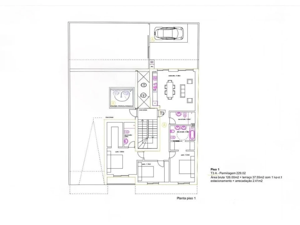 Apartamento T3 para Venda em Mexilhoeira Grande Foto 28