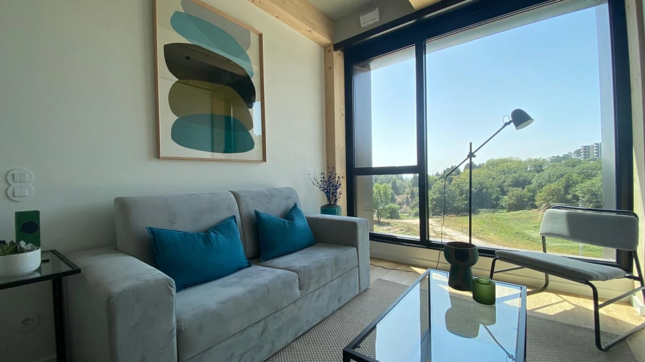 Apartamento T1 para Arrendamento em Azurem Foto 2