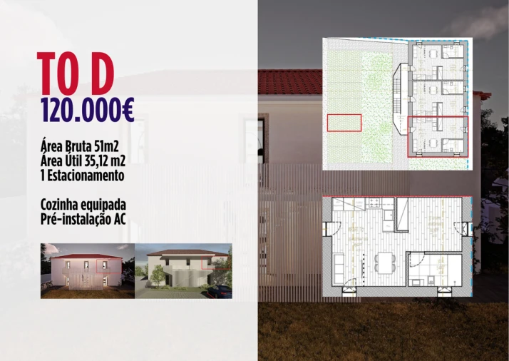 Apartamento para Venda em Carapinheira Foto 2