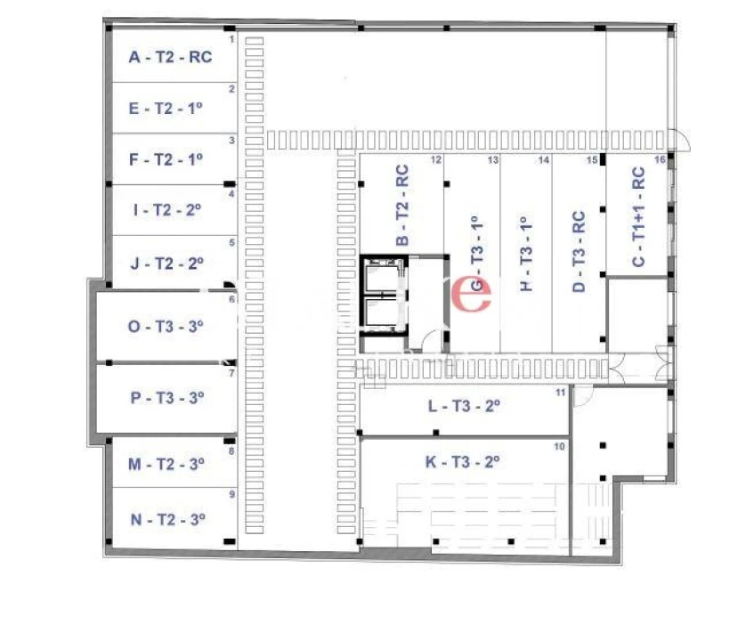 Apartamento T3 para Venda em Santa Marinha e São Pedro da Afurada Foto 38