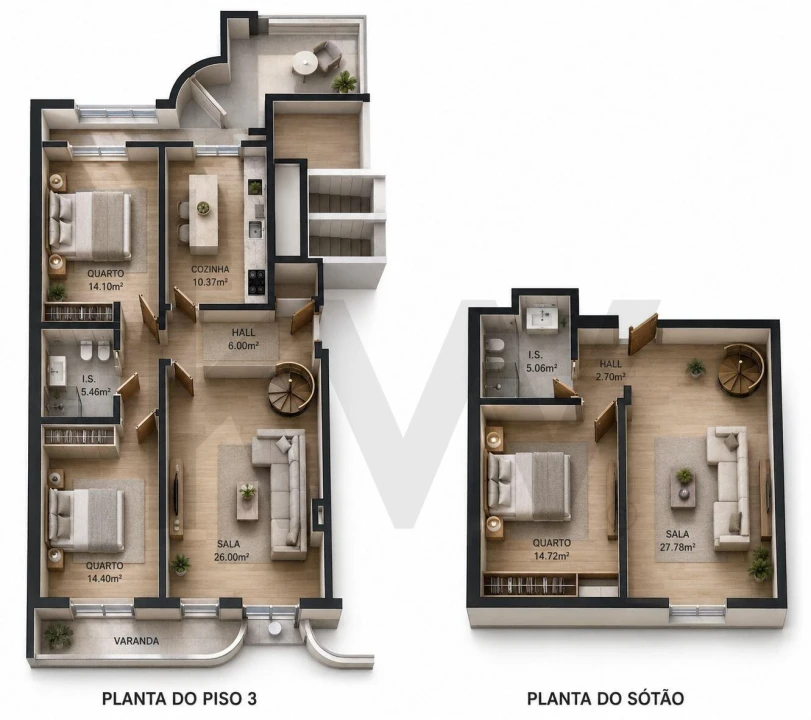 Apartamento T4 para Venda em Charneca de Caparica e Sobreda Foto 46