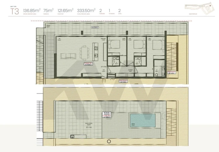Apartamento T3 para Venda em Lagoa e Carvoeiro Foto 3
