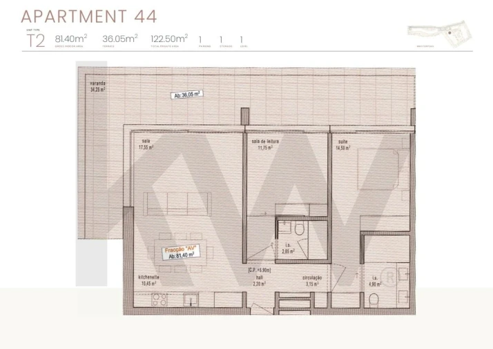 Apartamento T2 para Venda em Lagoa e Carvoeiro Foto 3