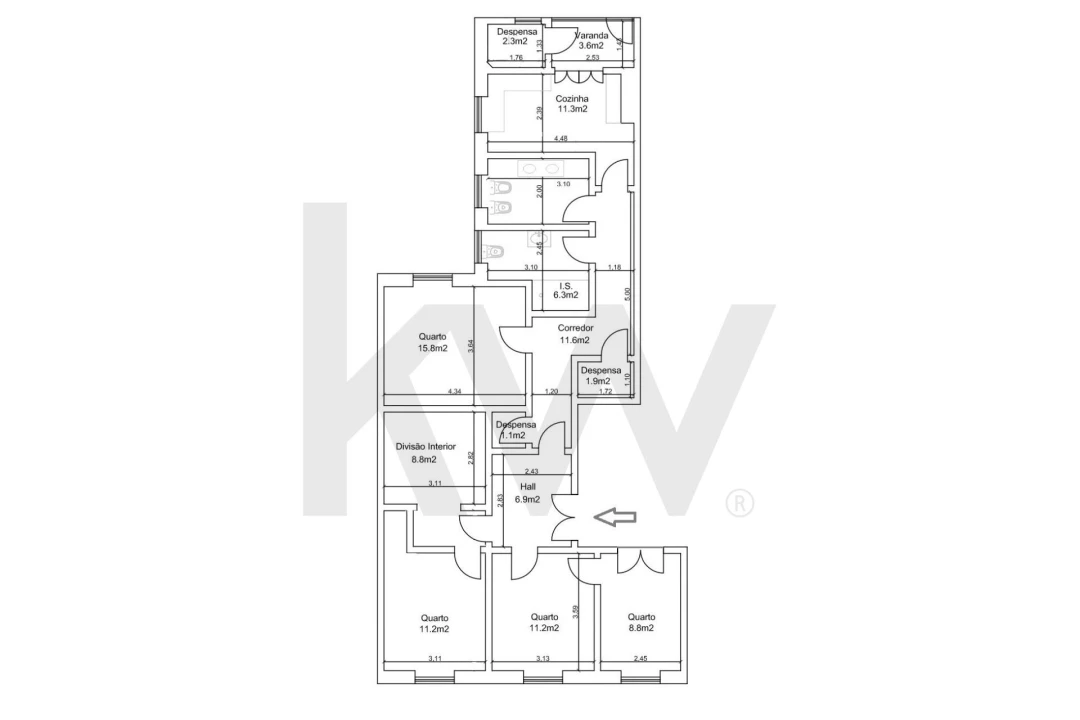 Apartamento T4 para Arrendamento em Areeiro Foto 55