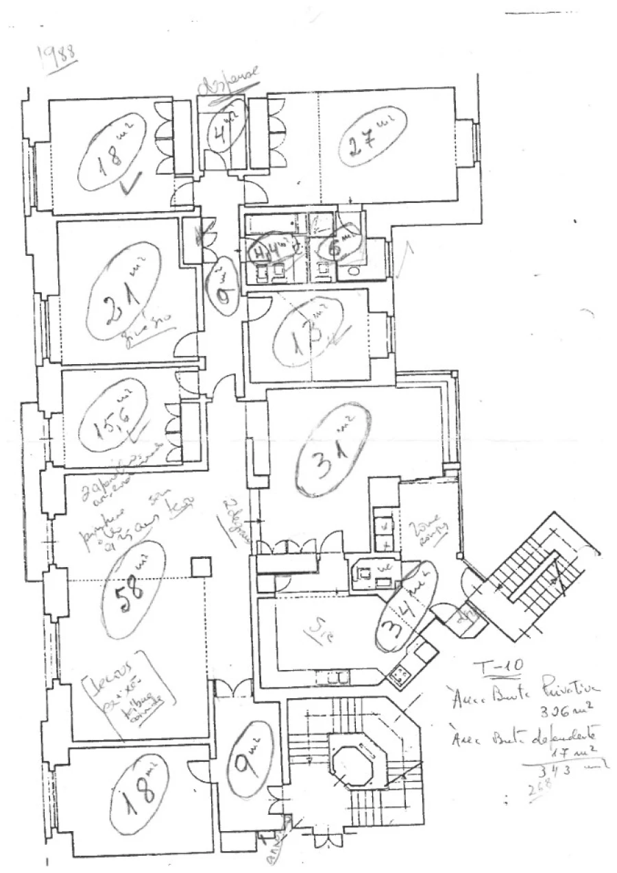 Apartamento T6 para Venda em Areeiro Planta 1