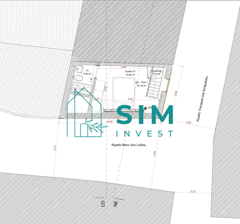 Moradia T1 para Venda em Palmela Foto 32