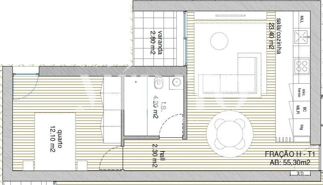 Apartamento T1 para Venda em Barcelos, V.Boa, V.Frescainha Foto 10