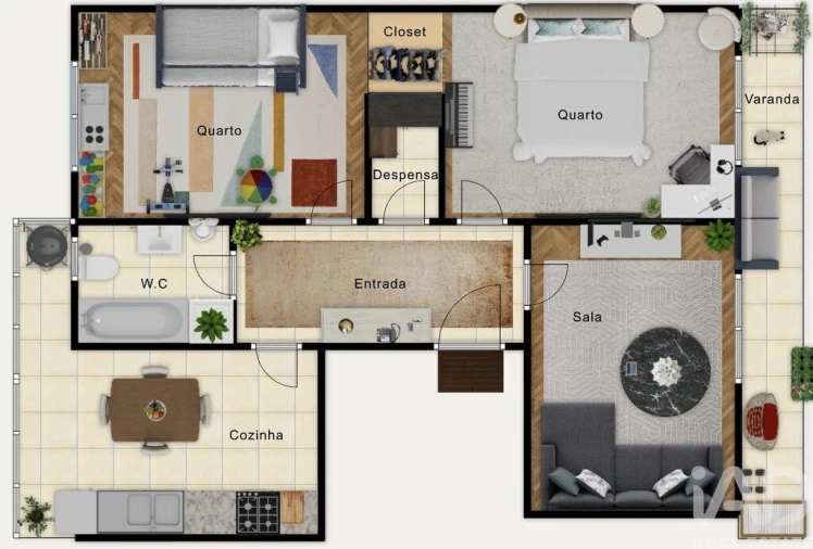 Apartamento T2 para Venda em Almada, Cova da Piedade, Pragal e Cacilhas Foto 40