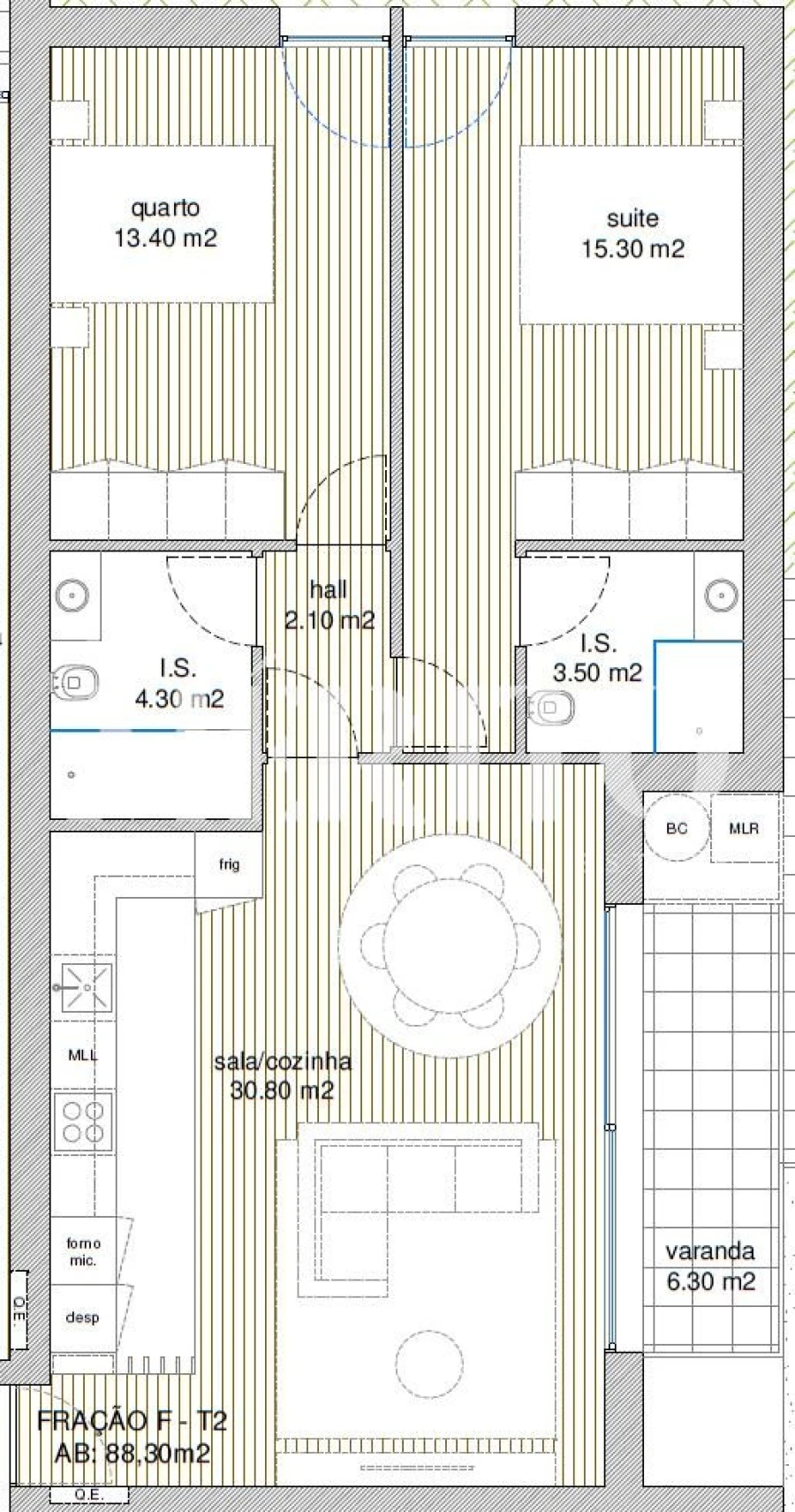 Apartamento T2 para Venda em Barcelos, V.Boa, V.Frescainha Foto 10