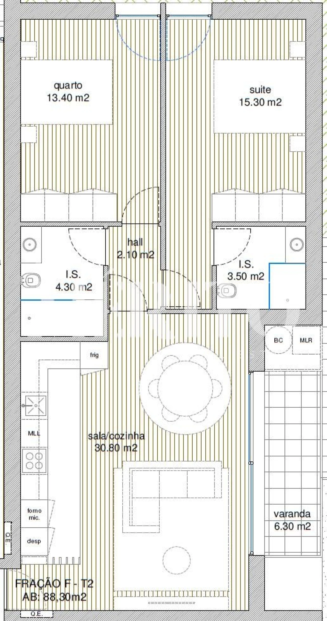 Apartamento T2 para Venda em Barcelos, V.Boa, V.Frescainha Foto 10