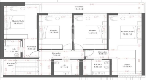 Moradia T4 para Venda em Castêlo da Maia