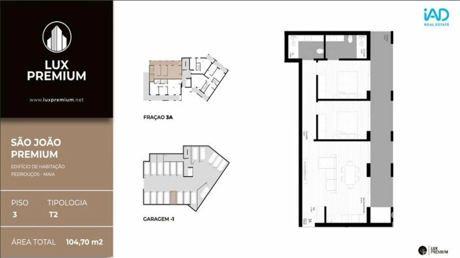 Apartamento T2 para Venda em Pedrouços Foto 7